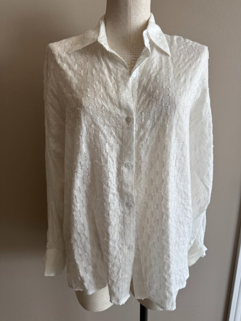 White Bell Sleep Top